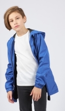 Куртка-ветровка Нонloon на флисе без утепл., арт. 232509-blue