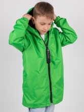 Куртка-ветровка Нонloon на флисе без утепл., арт. 232509-green