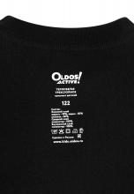 Термобелье комплект д/мал 2-х слойн OLDOS, арт.420M-black