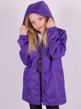 Куртка-ветровка Нонloon на флисе без утепл., арт. 232509-purple