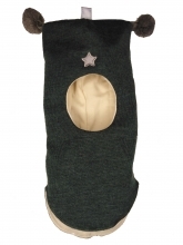 Шапка-шлем KIVAT с бамбушками со звездой шерсть, арт. 543-87-81