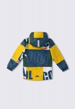 Куртка-ветровка OLDOS Active Сторм без утепл. на флисе, арт. 231026-green